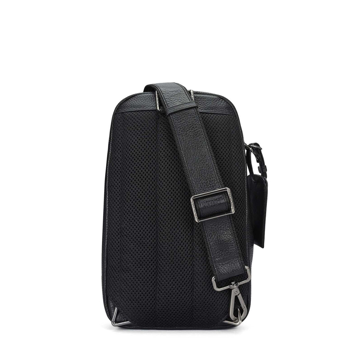Wax Leather  Backpack (XS) - Black