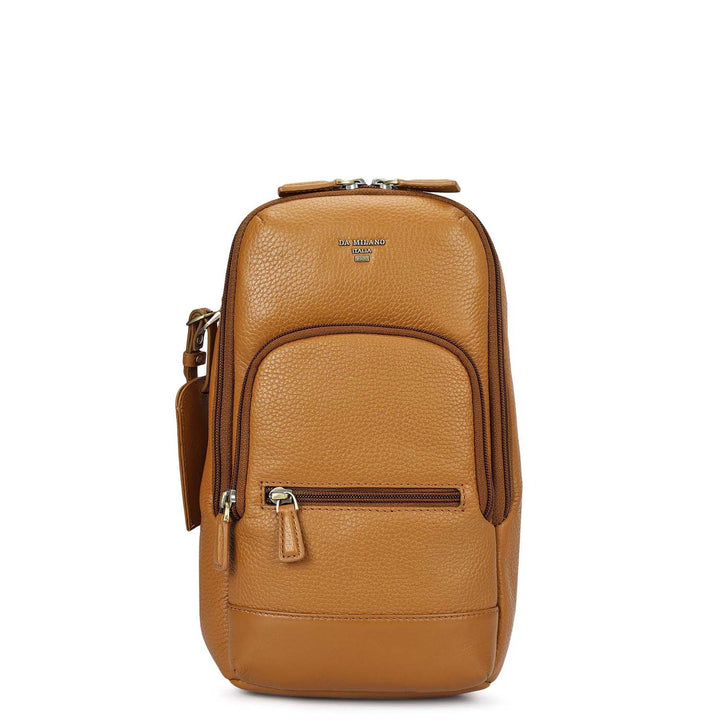 Wax Leather Backpack (XS) - Caramel