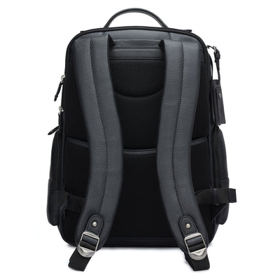 Wax Leather Backpack - Black