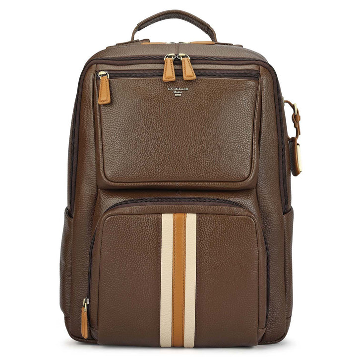 Wax Leather Backpack - Mocha