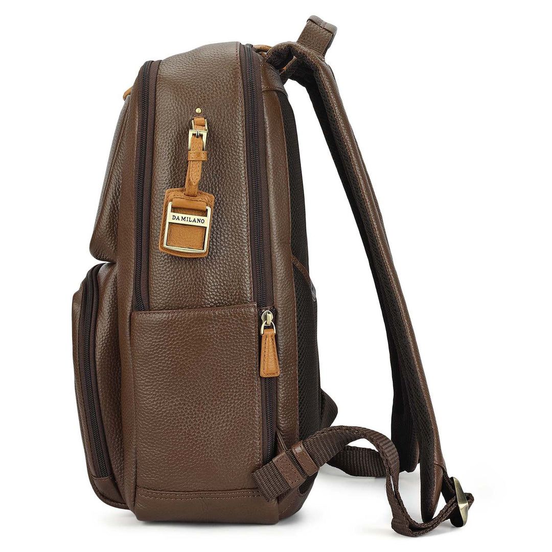 Wax Leather Backpack - Mocha