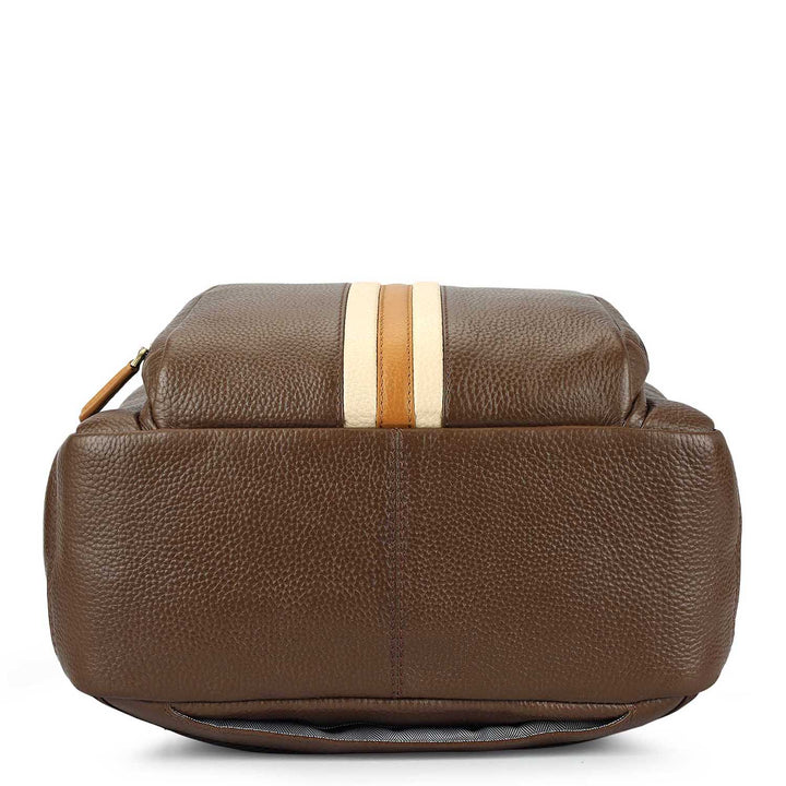 Wax Leather Backpack - Mocha