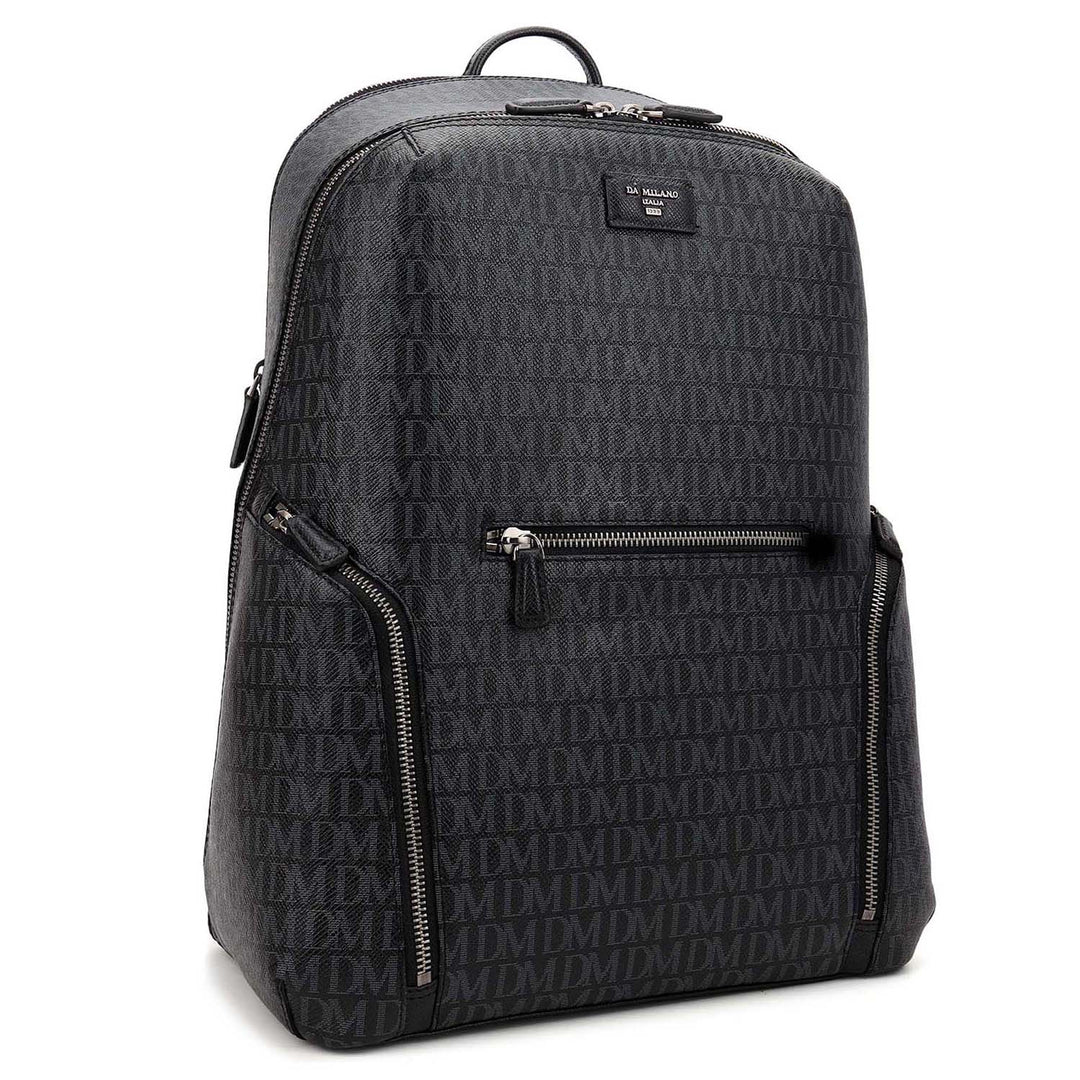 Monogram Backpack (M) - Black