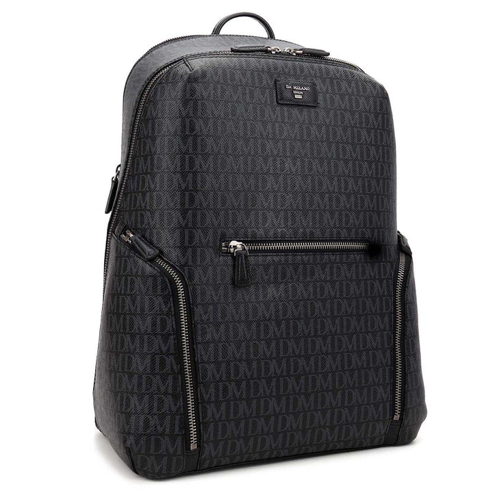 Monogram Backpack (M) - Black