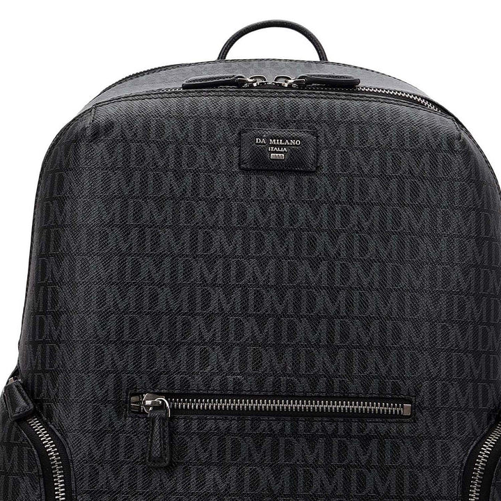 Monogram Backpack (M) - Black