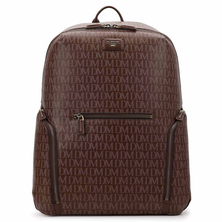 Monogram Backpack (M) - Walnut