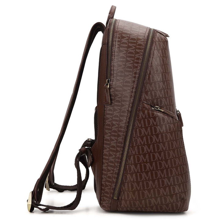 Monogram Backpack (M) - Walnut