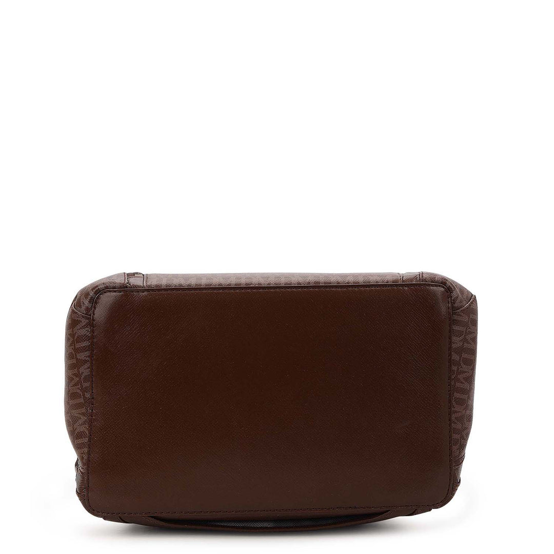 Monogram Backpack (M) - Walnut