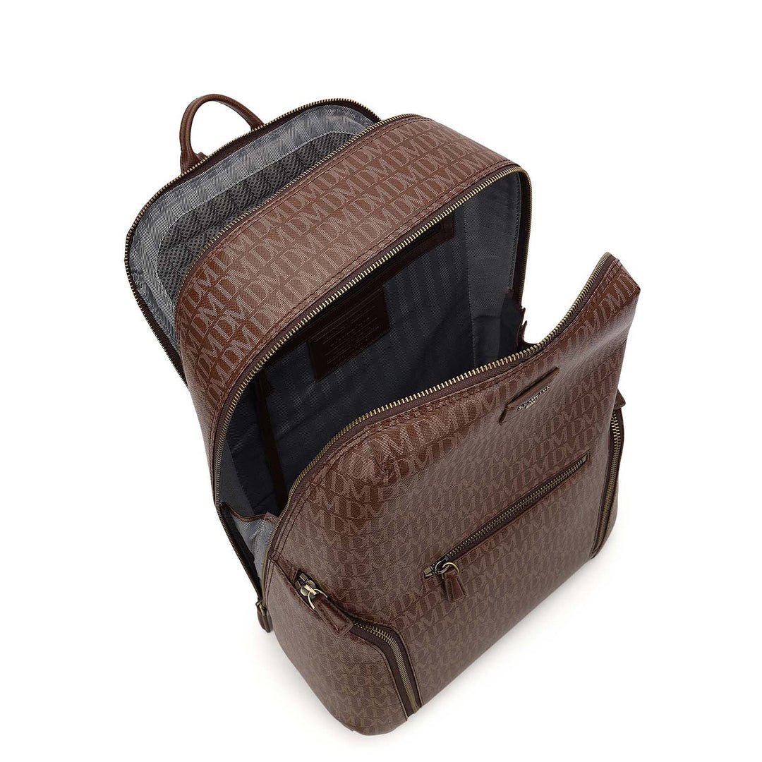 Monogram Backpack (M) - Walnut