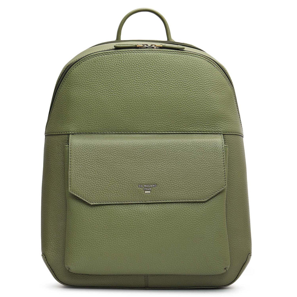 black leather fashion backpack Darren Black Leather Backpack