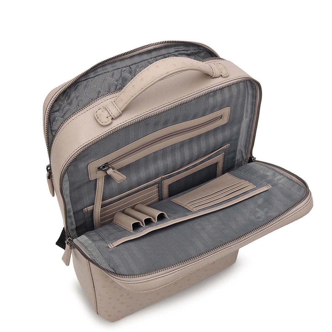 Ostra Backpack (M) - Light Grey