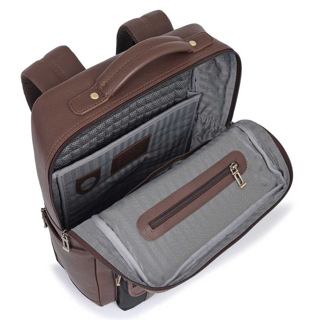 Online Exclusive Tetron Backpack - Black & Mocha