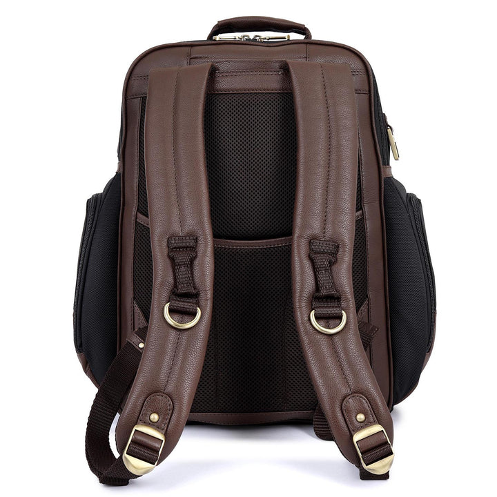 Online Exclusive Tetron Backpack (M) - Black & Mocha
