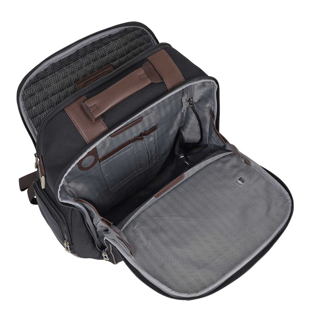 Online Exclusive Tetron Backpack (M) - Black & Mocha