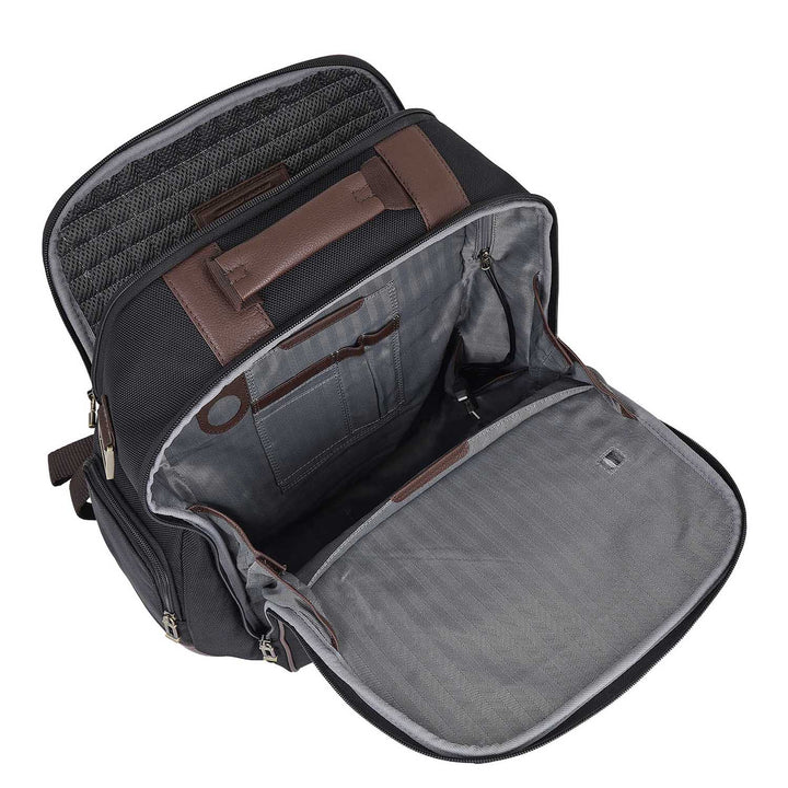 Online Exclusive Tetron Backpack (M) - Black & Mocha