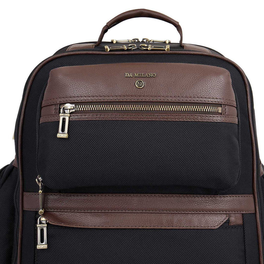 Online Exclusive Tetron Backpack (M) - Black & Mocha
