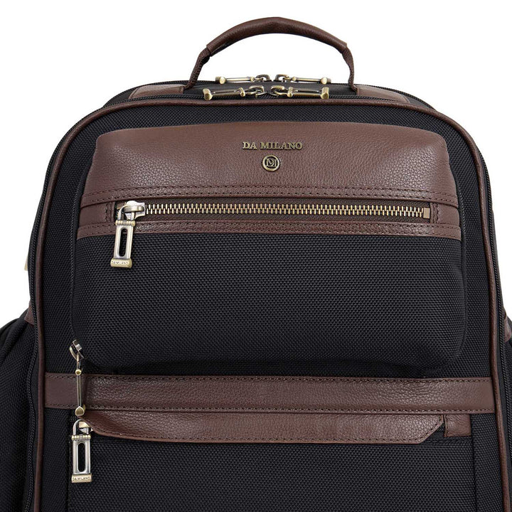 Online Exclusive Tetron Backpack (M) - Black & Mocha