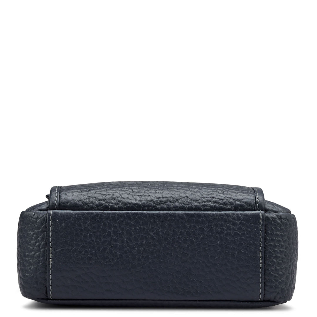 Bub Leather Men Sling - Blue