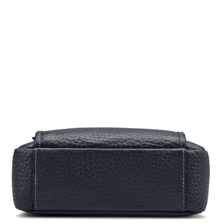 Bub Leather Men Sling - Blue