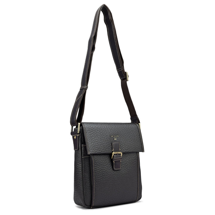 Bub Leather Men Sling - Brown