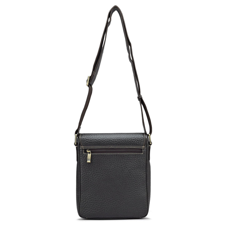 Bub Leather Men Sling - Brown