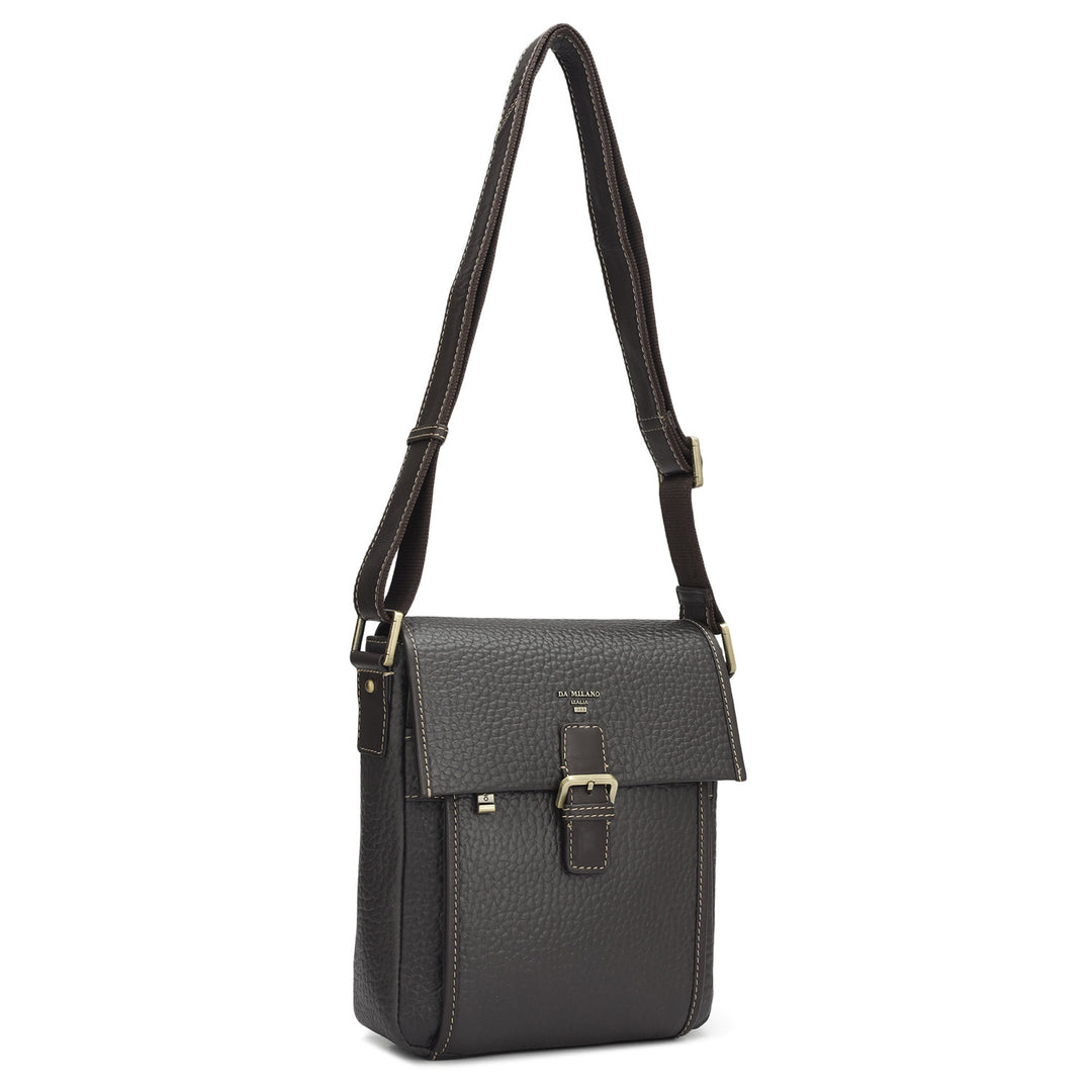 Bub Leather Men Sling - Brown
