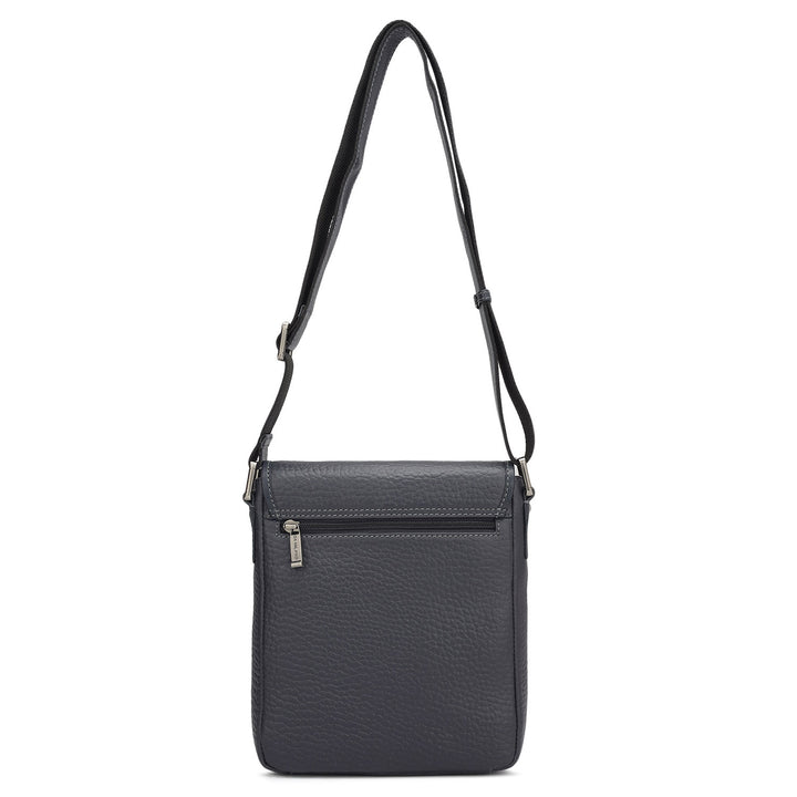Bub Leather Men Sling - Dark Blue