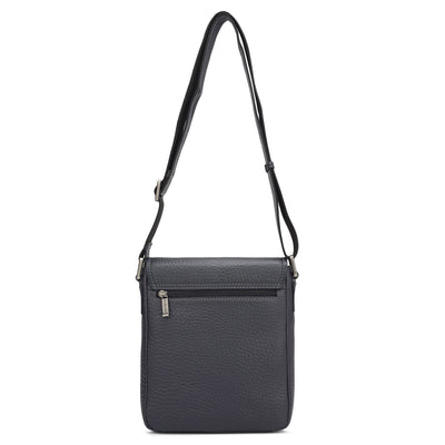 Bub Leather Men Sling - Dark Blue