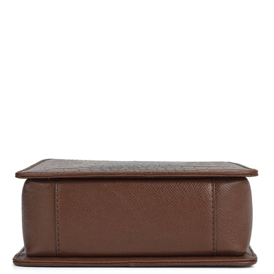 Croco Leather Men Sling - Date