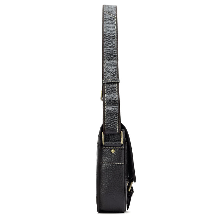 Bub Leather Men Sling - Brown