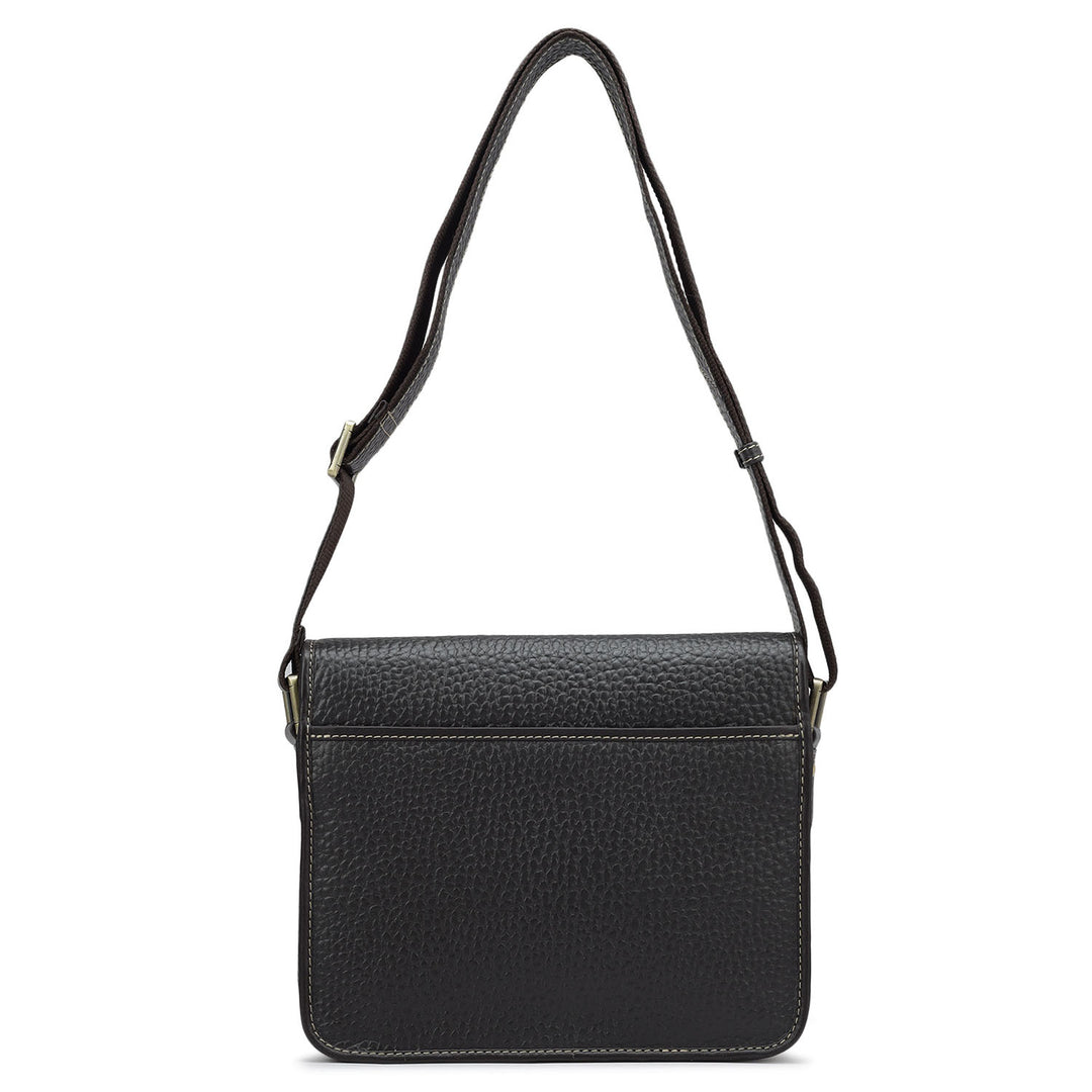 Bub Leather Men Sling - Brown