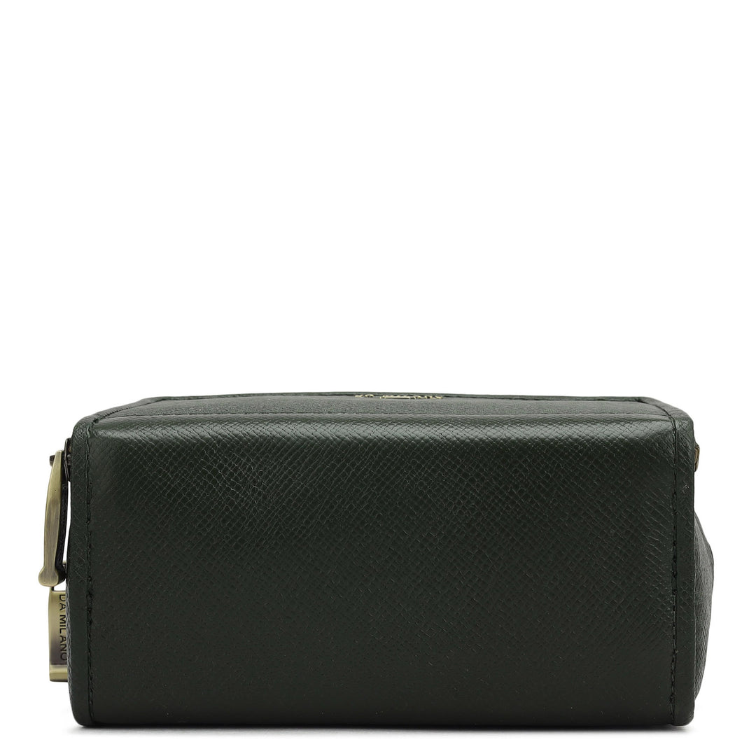 Monogram Franzy Leather Mens Sling - Petrol Green