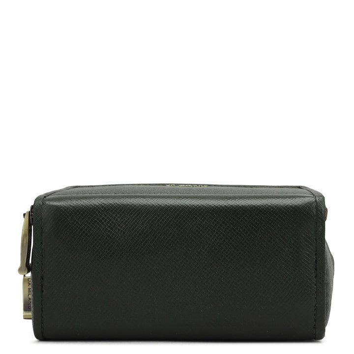 Monogram Franzy Leather Mens Sling - Petrol Green