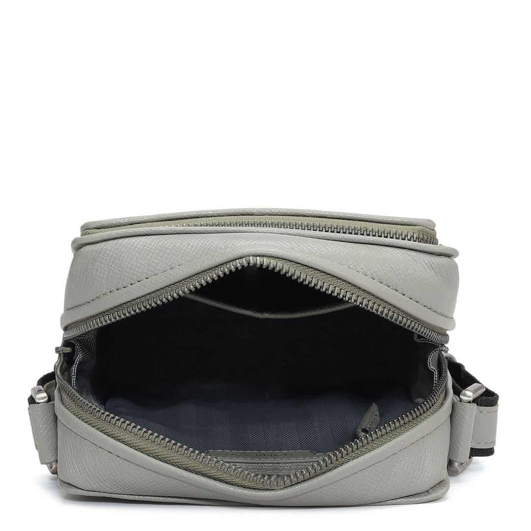 Monogram Franzy Leather Mens Sling - Stone Grey