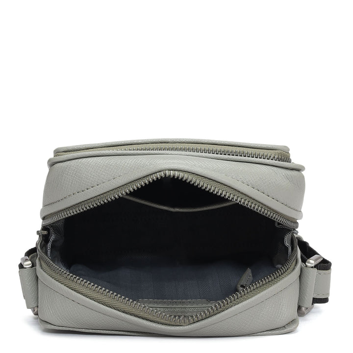 Monogram Franzy Leather Mens Sling - Stone Grey