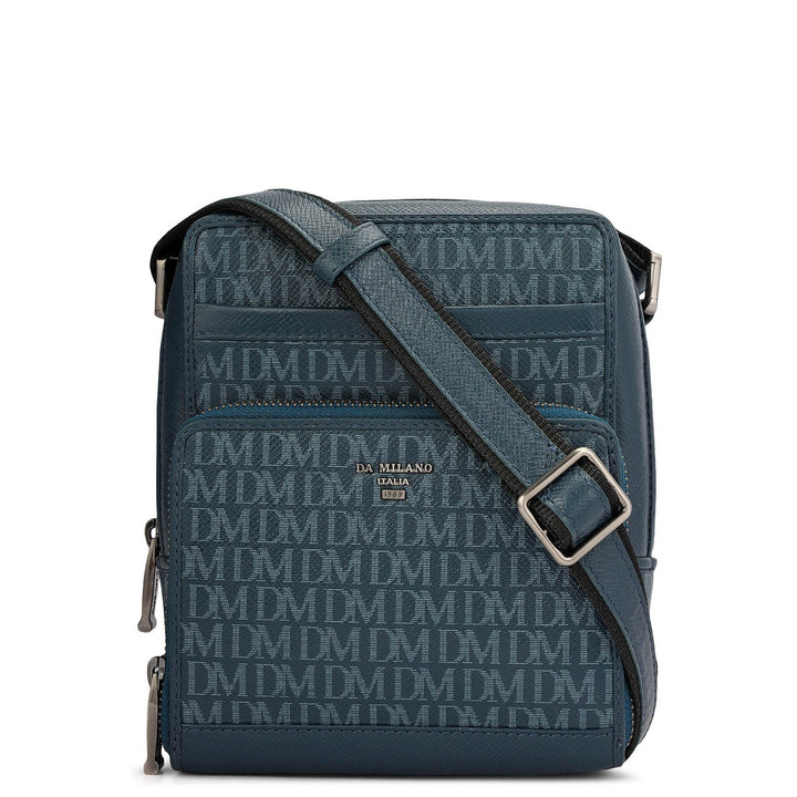 Monogram Franzy Leather Men Sling - Ocean