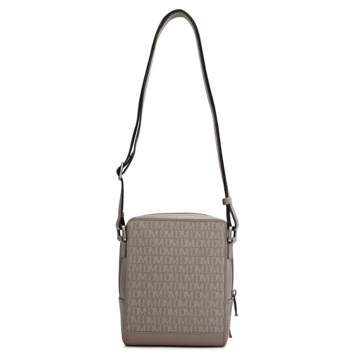 Monogram Franzy Leather Men Sling - Smoke Grey