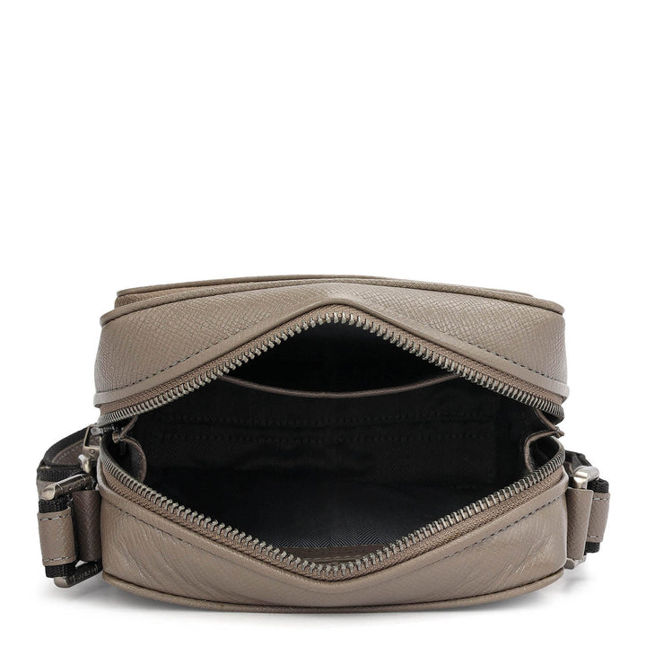 Monogram Franzy Leather Men Sling - Smoke Grey