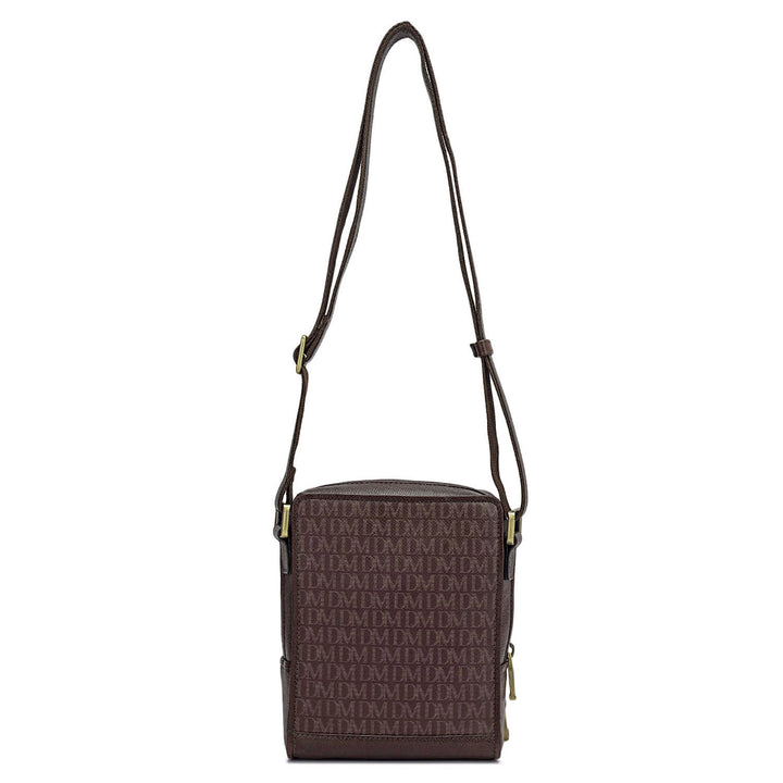 Monogram Franzy Leather Men Sling - Walnut