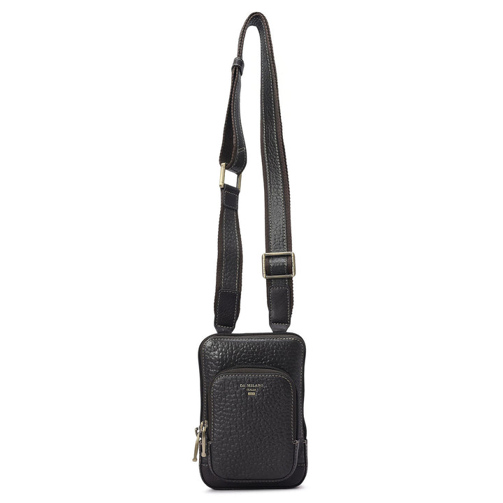 Bub Leather Men Sling - Brown