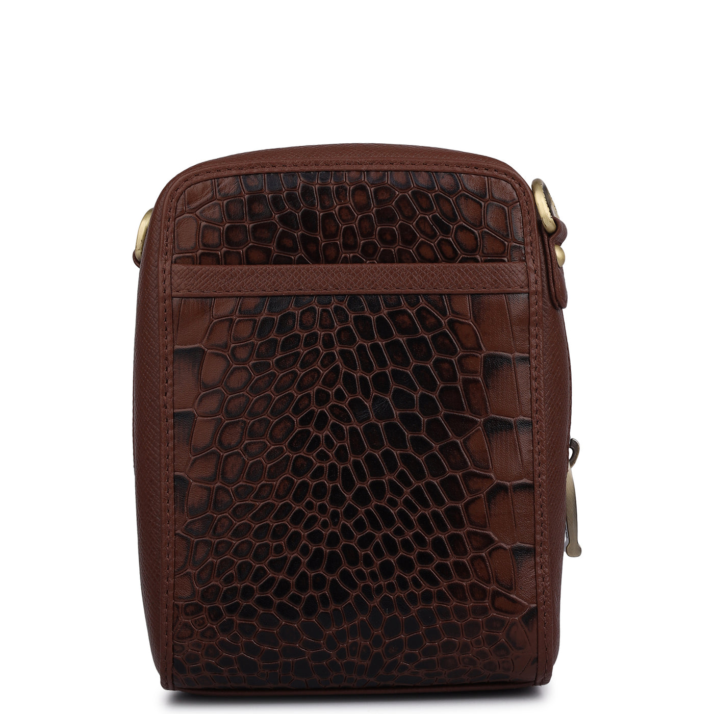 Croco Franzy Leather Men Sling - Date
