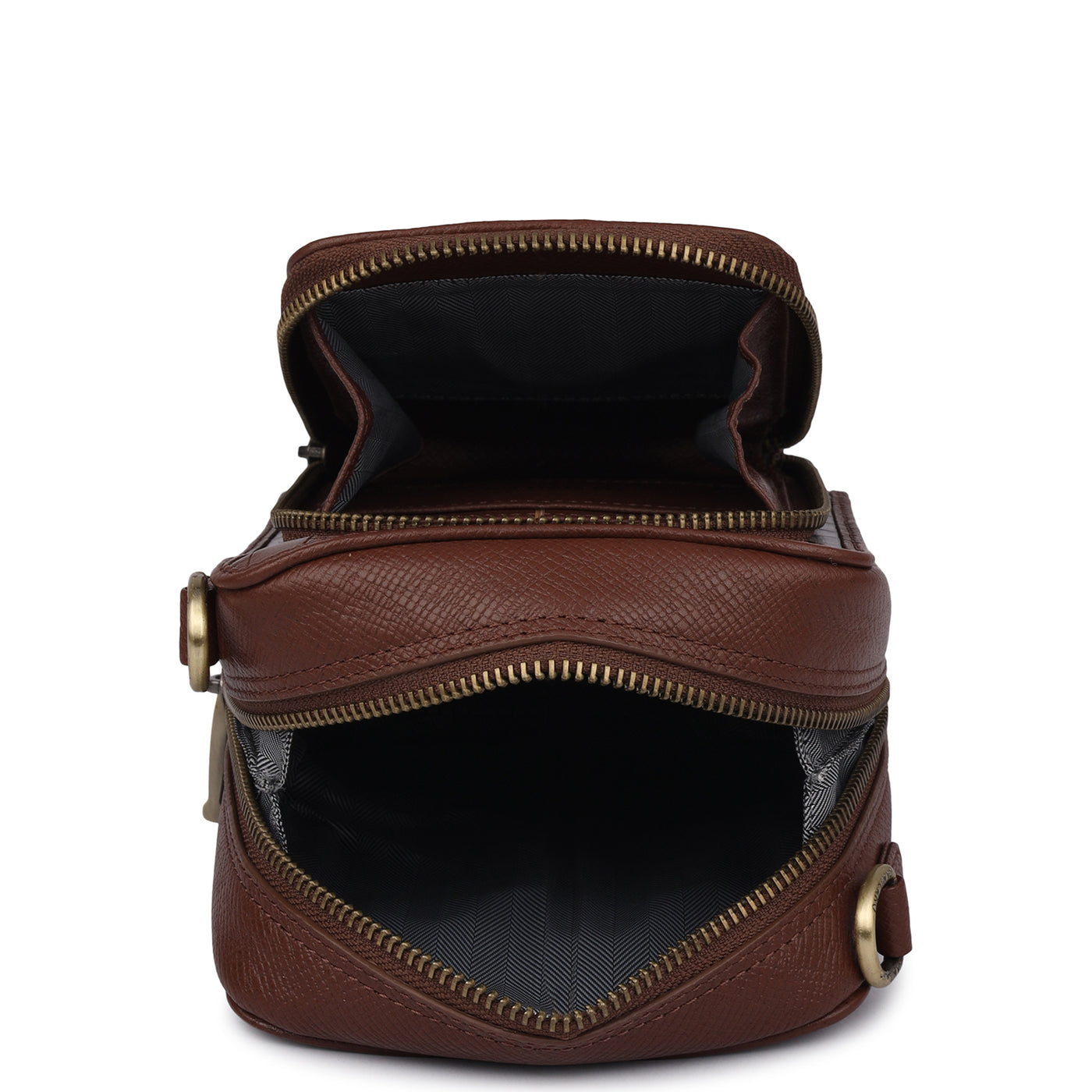 Croco Franzy Leather Men Sling - Date