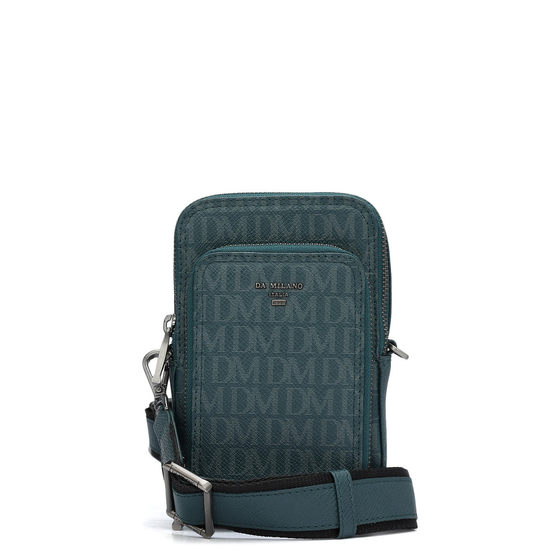 Monogram Leather Men Sling Octane – Da Milano