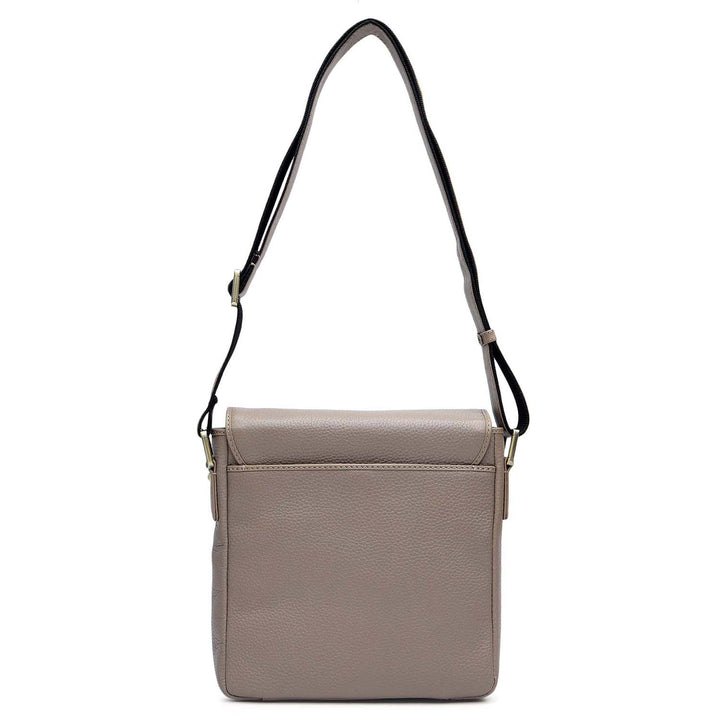 Wax Leather Men Sling - Greyish Taupe