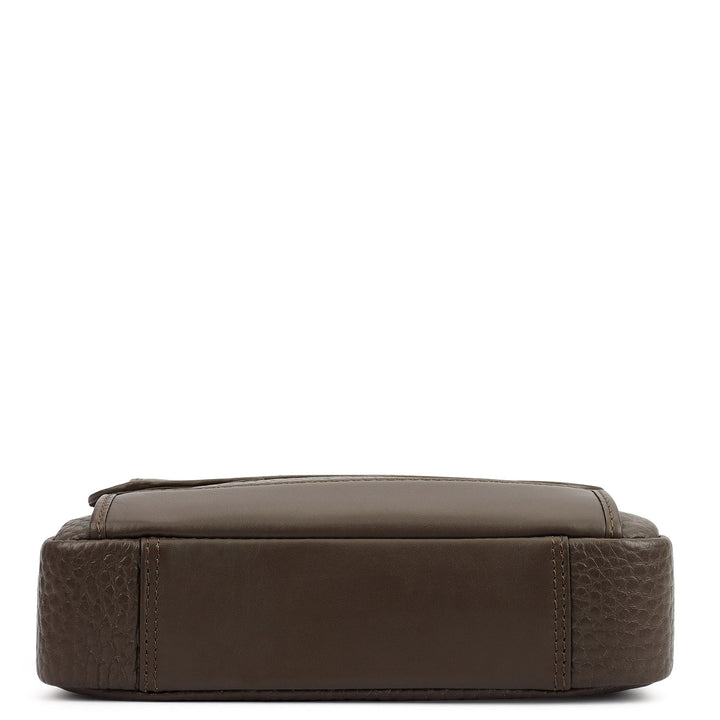 Bub Leather Men Sling - Taupe