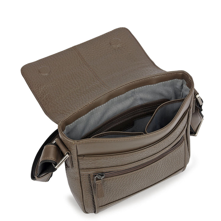 Bub Leather Men Sling - Taupe