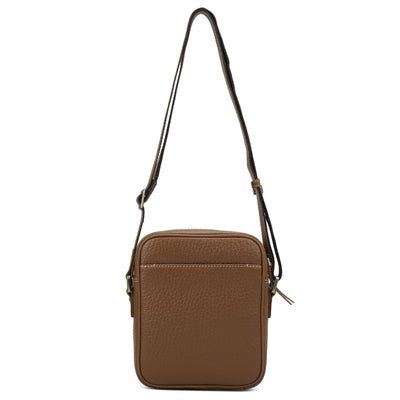 Bub Leather Men Sling - Cognac