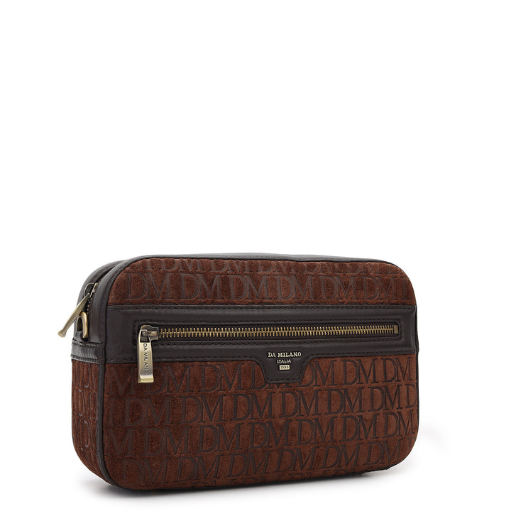 Monogram Men's Sling Bag (S) - Brown