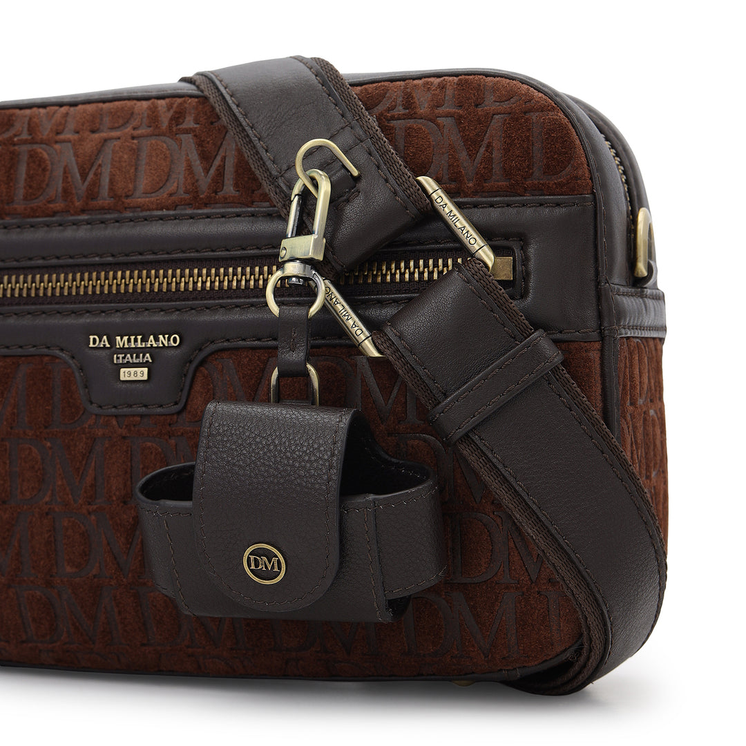 Monogram Men's Sling Bag (S) - Brown