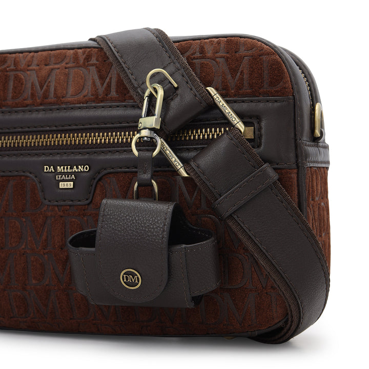 Monogram Men's Sling Bag (S) - Brown